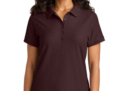 Port Authority Women's Wearever Signature Pique Polo LK200 Maroon