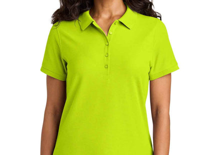 Port Authority Women's Wearever Signature Pique Polo LK200 Neon Yellow