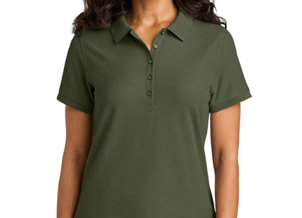 Port Authority Women's Wearever Signature Pique Polo LK200 Olive Drab Green