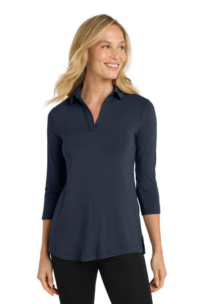 Port Authority Women's Luxe Knit Tunic LK5601 River Blue Navy