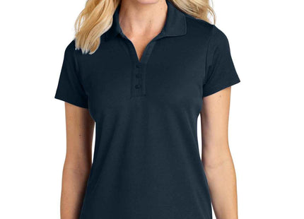 Port Authority Women's Plaited Pique Polo LK620 Night Navy