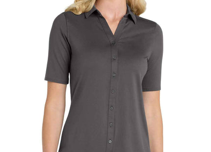 Port Authority Women's City Stretch Top LK682 Graphite