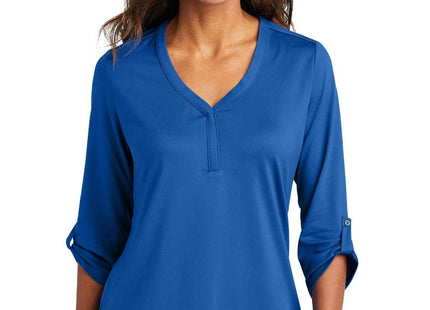 Port Authority Women's City Stretch 3/4Sleeve Tunic LK6840 True Blue