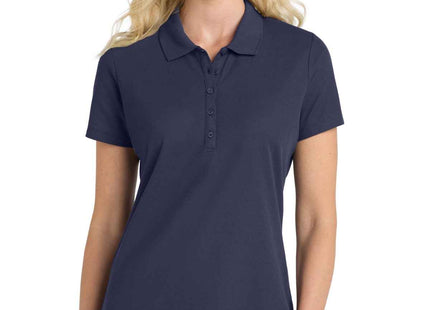 Port Authority Women's SuperPro React Polo LK810 True Navy