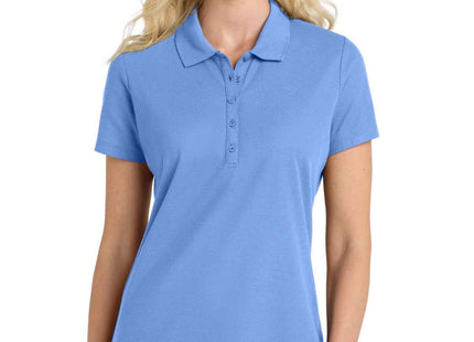 Port Authority Women's SuperPro React Polo LK810 Ultramarine Blue