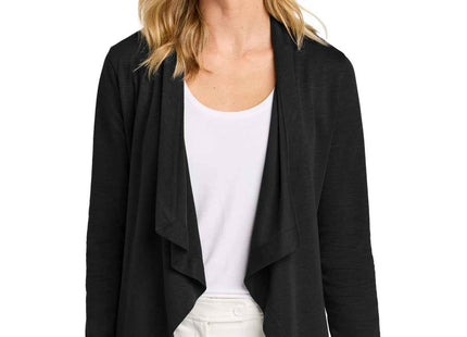 Port Authority Women's Breakwater Open Cardigan LK820 Deep Black