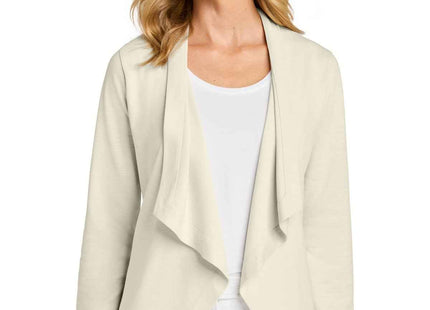 Port Authority Women's Breakwater Open Cardigan LK820 Parchment