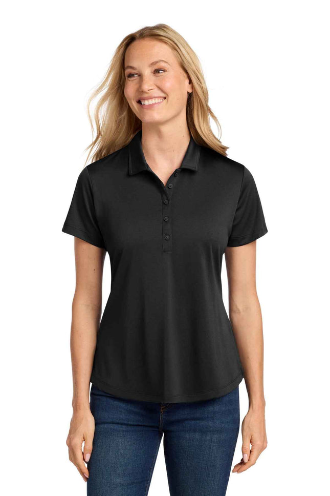 Port Authority Women's CFREE SnagProof Polo LK864 Deep Black