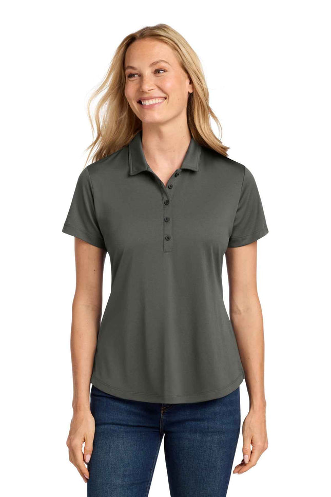 Port Authority Women's CFREE SnagProof Polo LK864 Grey Steel