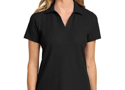Port Authority Women's CFREE Cotton Blend Pique Polo LK867 Black
