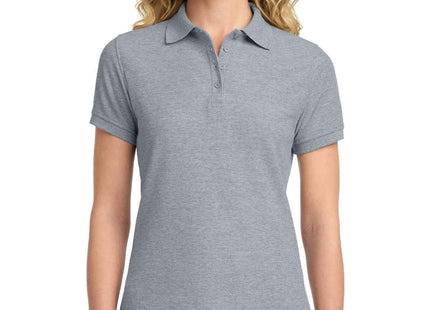 Port & Co Women's Core Blend Pique Polo LKP155 Athletic Heather