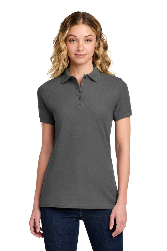Port & Co Women's Core Blend Pique Polo LKP155