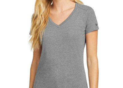 New Era Women's Heritage Blend VNeck Tee LNEA101