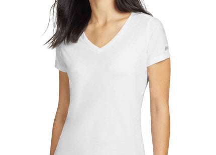 New Era Women's Heritage Blend VNeck Tee LNEA101