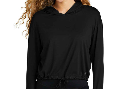 New Era Women's Power Long Sleeve Hoodie LNEA229 Black
