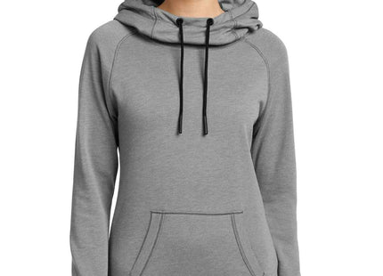 New Era Women's TriBlend Fleece Pullover Hoodie LNEA510 Shadow Grey Heather