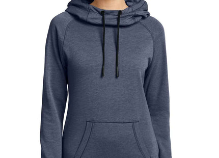 New Era Women's TriBlend Fleece Pullover Hoodie LNEA510 True Navy Heather