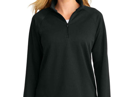New Era Women's Stand Out 1/4Zip LNEA515 Black