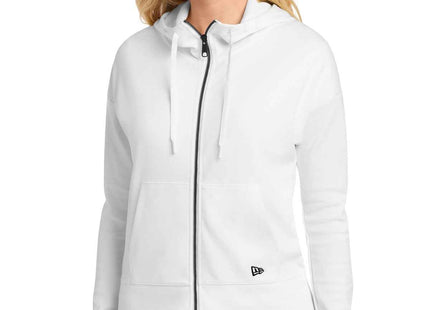New Era Women's STS FullZip Hoodie LNEA540 Fan White