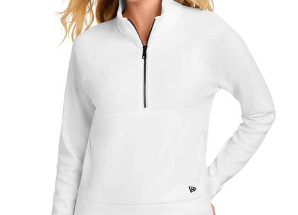 New Era Women's STS 1/2Zip LNEA541 Fan White