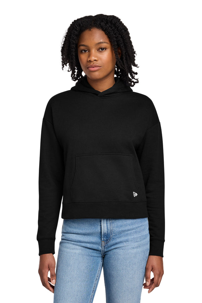 New Era Women's Comeback Fleece Pullover Hoodie LNEA550 Black