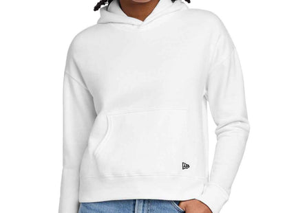 New Era Women's Comeback Fleece Pullover Hoodie LNEA550 White