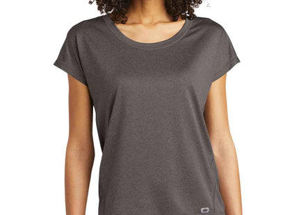 OGIO Women's Pulse Dolman Tee LOE324 Gear Grey