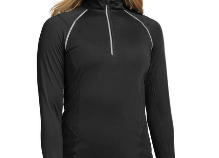 OGIO Women's Nexus 1/4Zip Pullover LOE335 Blacktop