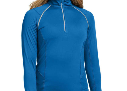 OGIO Women's Nexus 1/4Zip Pullover LOE335 Electric Blue