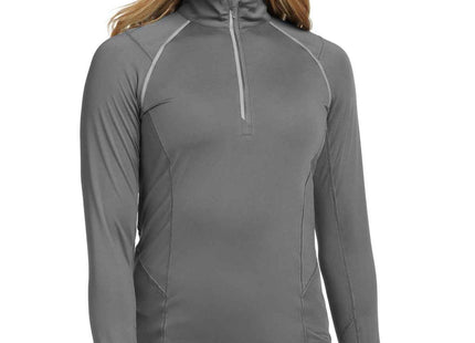 OGIO Women's Nexus 1/4Zip Pullover LOE335 Gear Grey