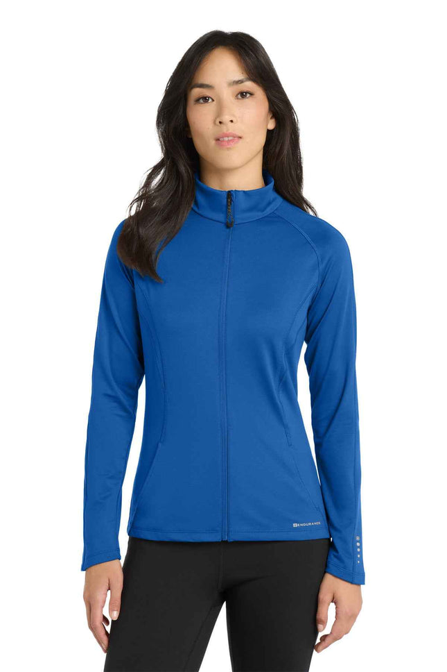 OGIO Women's Radius FullZip LOE551 Electric Blue