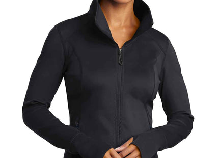 OGIO Women's Fulcrum FullZip LOE700 Blacktop