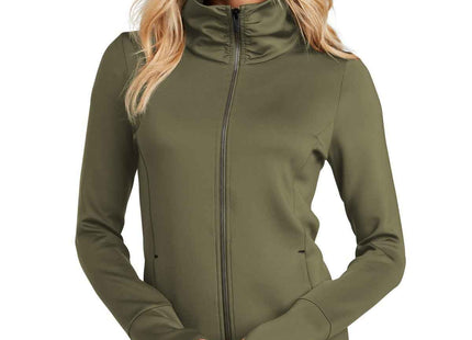 OGIO Women's Modern Performance FullZip LOE703 Deep Olive