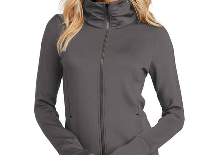 OGIO Women's Modern Performance FullZip LOE703 Tarmac Grey