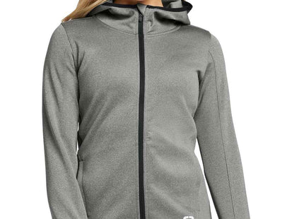 OGIO Women's Stealth FullZip Jacket LOE728 Heather Grey