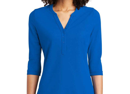 OGIO Women's Jewel Henley LOG104 Electric Blue