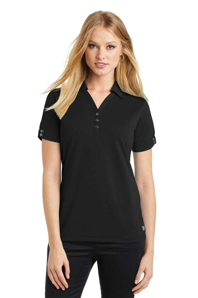 OGIO Glam Polo LOG105 Blacktop