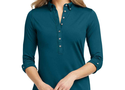 OGIO Women's Gauge Polo LOG122 Teal Throttle