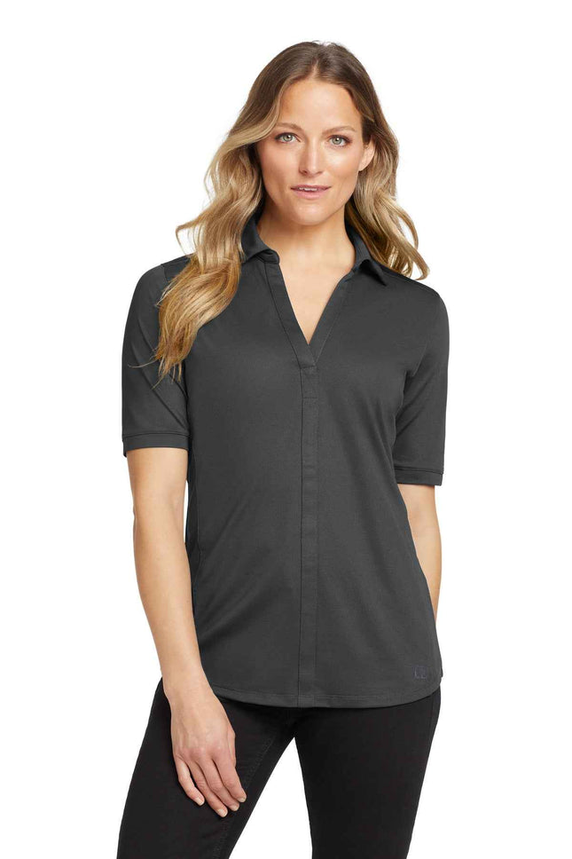 OGIO Women's Metro Polo LOG130 Diesel Grey