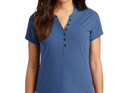 OGIO Women's Tread Henley LOG136 Blue Heather