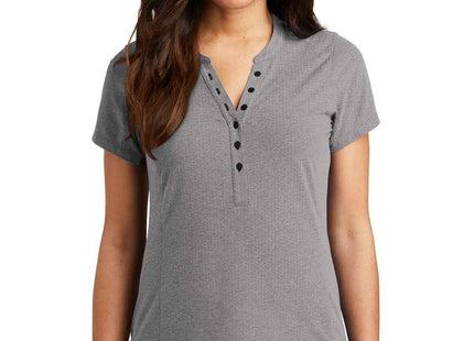 OGIO Women's Tread Henley LOG136 Grey Heather