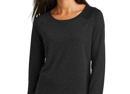 OGIO Women's Command Long Sleeve Scoop Neck LOG150 Blacktop