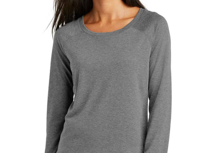 OGIO Women's Command Long Sleeve Scoop Neck LOG150 Gear Grey