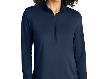 OGIO Women's Regain 1/2Zip LOG172 River Blue Navy