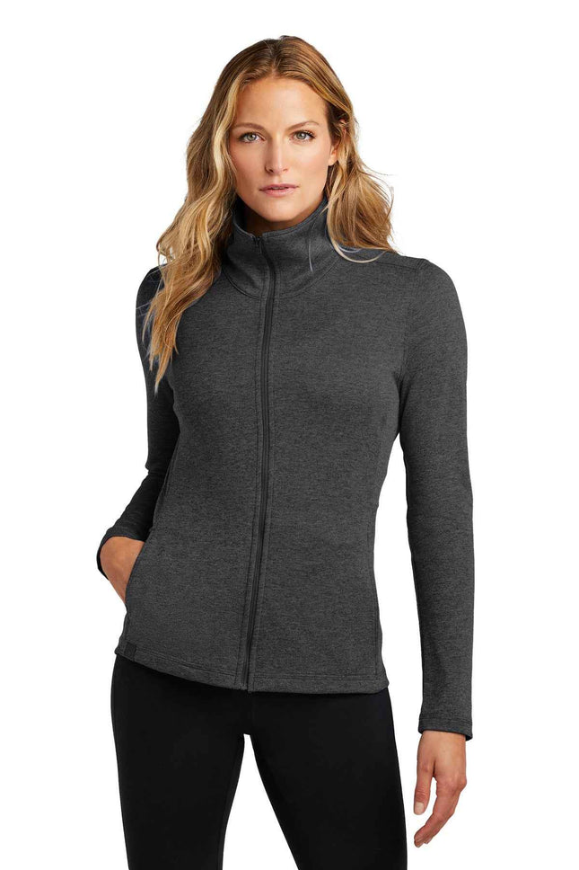 OGIO Women's Pixel FullZip LOG203 Blacktop