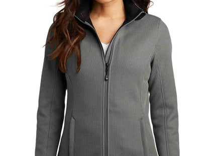 OGIO Women's Grit Fleece Jacket LOG727 Gear Grey