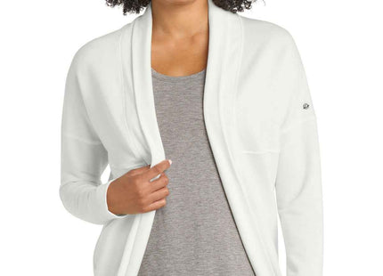 OGIO Women's Luuma Cocoon Fleece LOG811 Ivory Snow