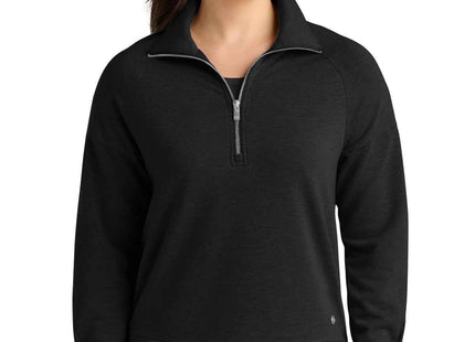OGIO Women's Luuma 1/2Zip LOG814 Blacktop