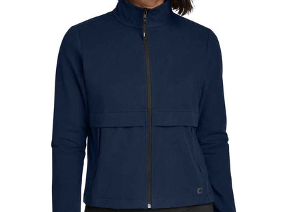 OGIO Women's Outstretch FullZip LOG830 River Blue Navy