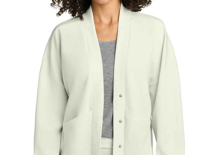 OGIO Women's Transcend Cardigan LOG862 Opal White